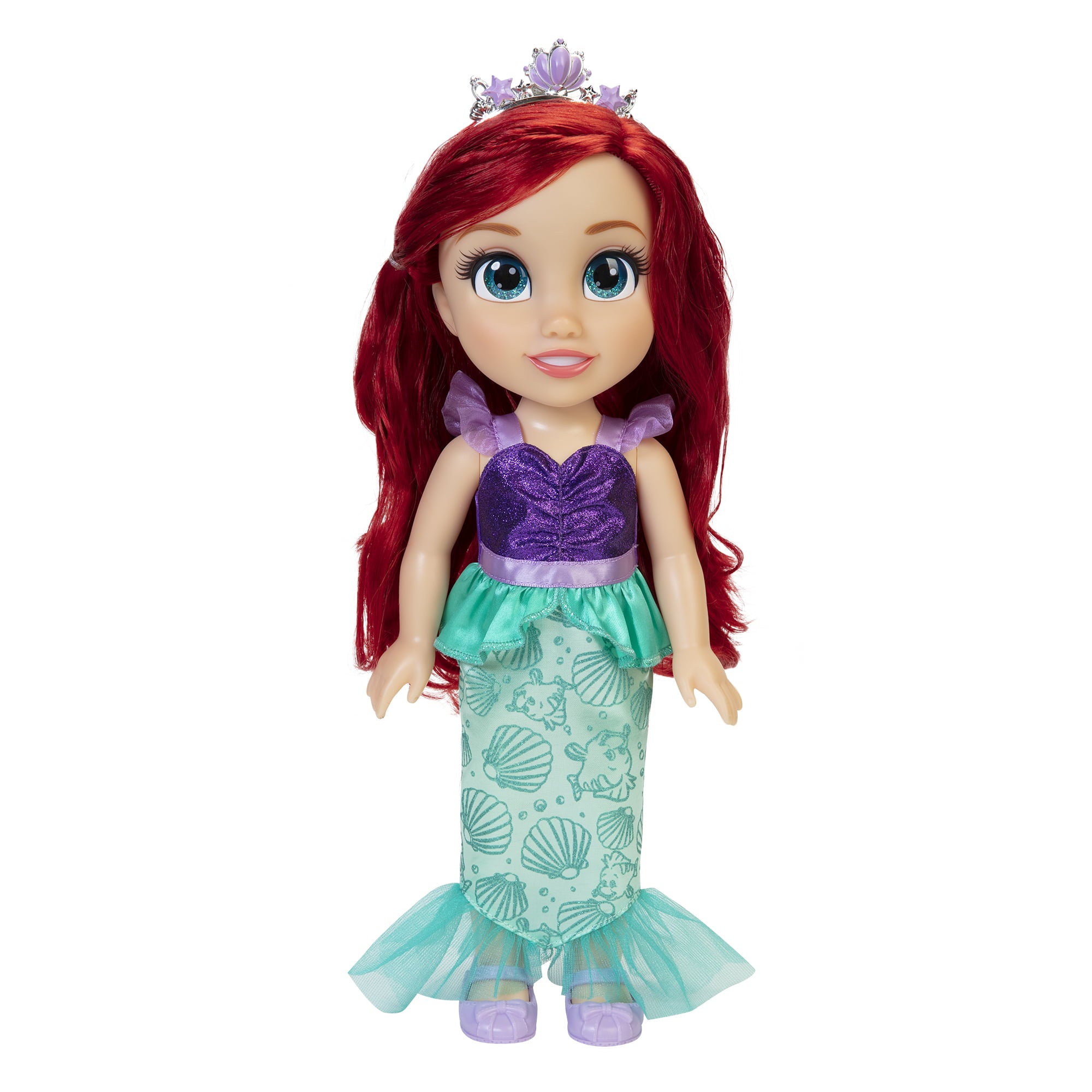 Disney Princess My Friend Ariel Doll 14 inch Tall Includes Removable Outfit and Tiara, for Children Ages 3+