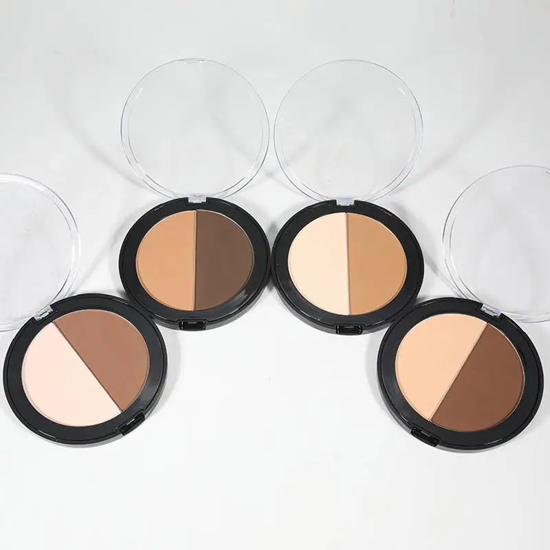 Private Label Cosmetics Contouring Palette 2 in 1 Contouring Powder Face Kit