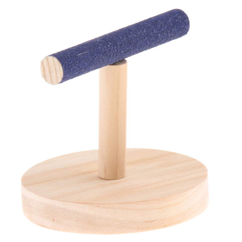 Parrot Playing Toy Playstand Perch Parakeet Cockatiel Cage Accessories - Small