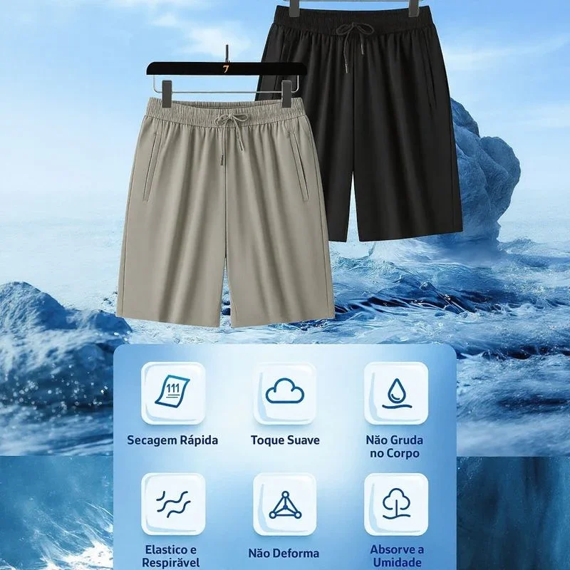 [COMPRE 2 E LEVE 3] Bermudas IceMotion™ Do Esporte Fino ao Casual com Máxima Refrescância / A Bermuda Nº1 do Verão 2025/2026