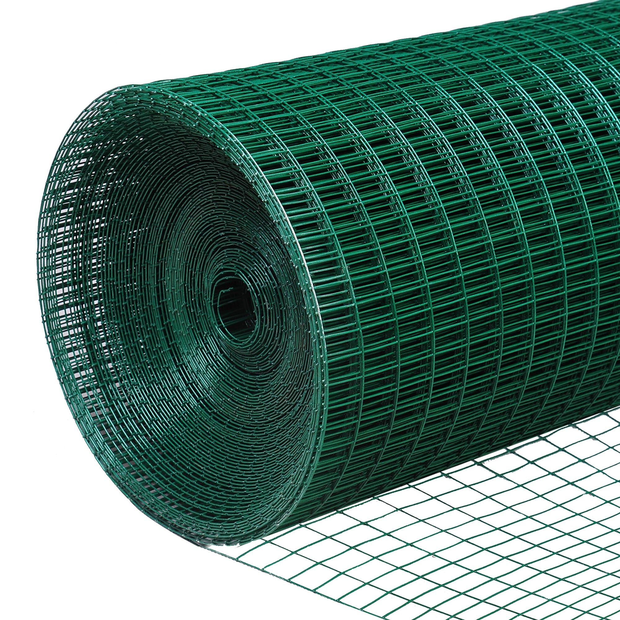 PawHut Coated Wire Mesh Fencing for Protecting Vegetables and Animals