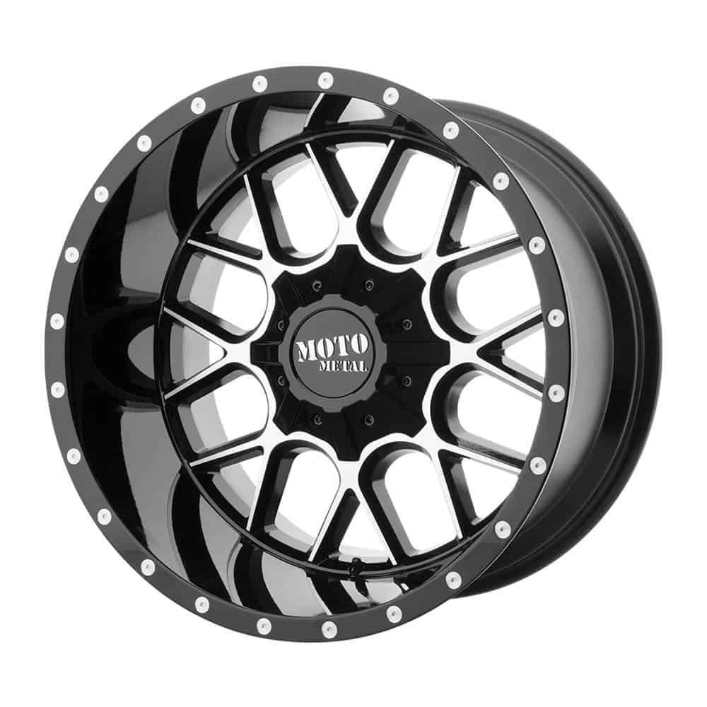 Moto Metal MO986 SIEGE MO986 20X10 6X135/5.5 G-BLK MACH -18MM