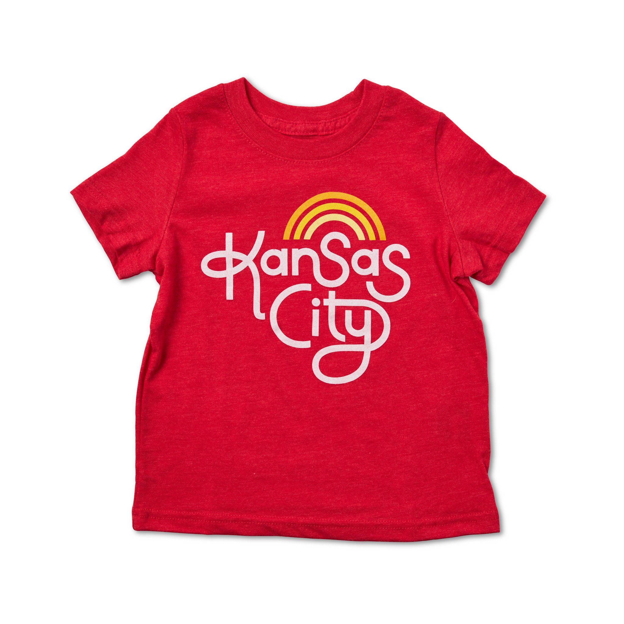 Retro Kansas City Kids T-Shirt - Red