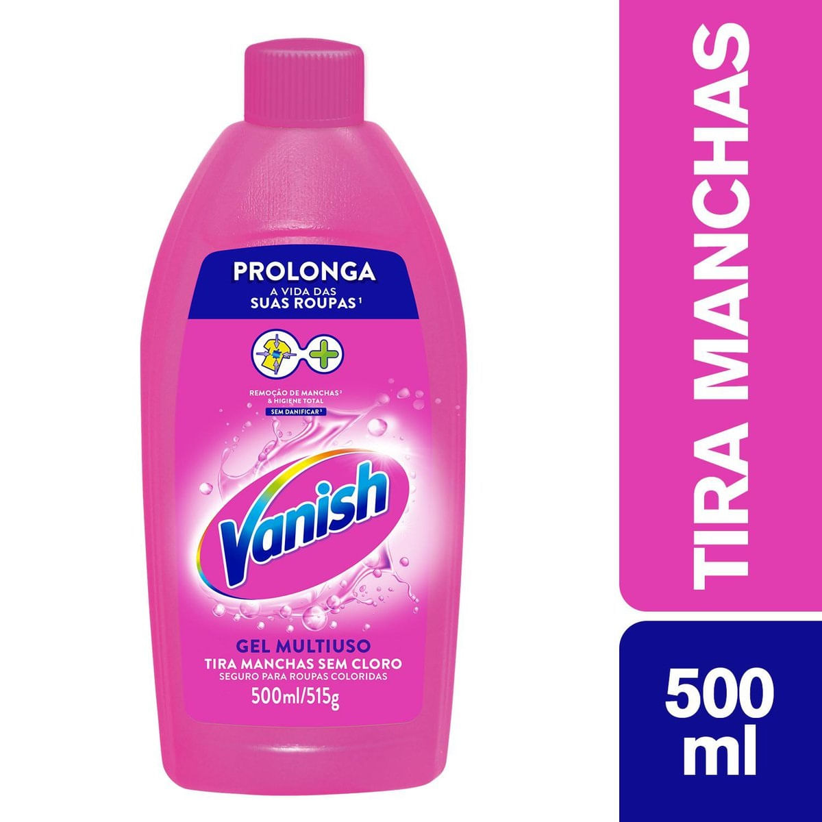 Tira Manchas em Gel Vanish Multiuso para roupas coloridas 500ml