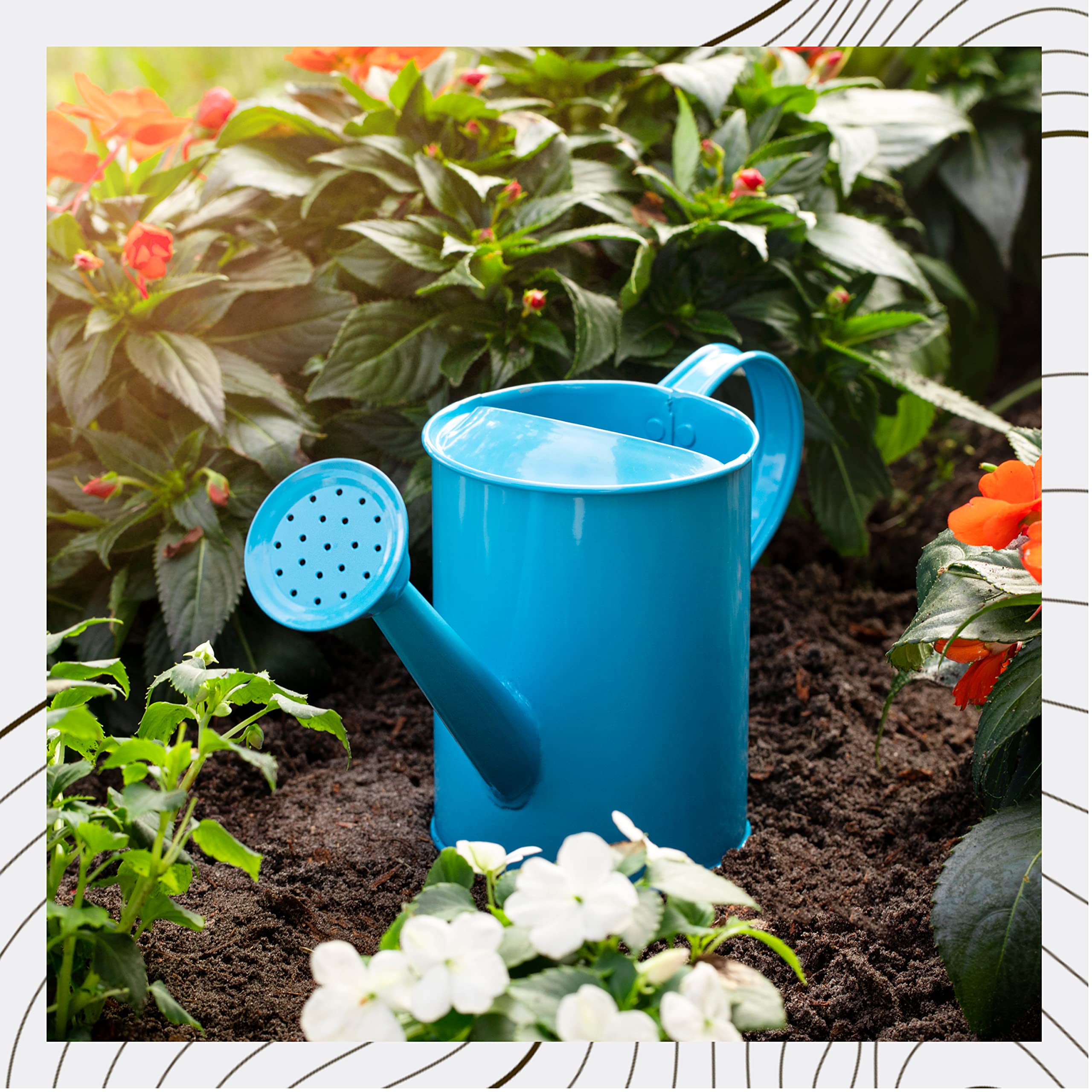Homarden | Watering Can For Kids - Play Time Or Practical Use - Childs Metal