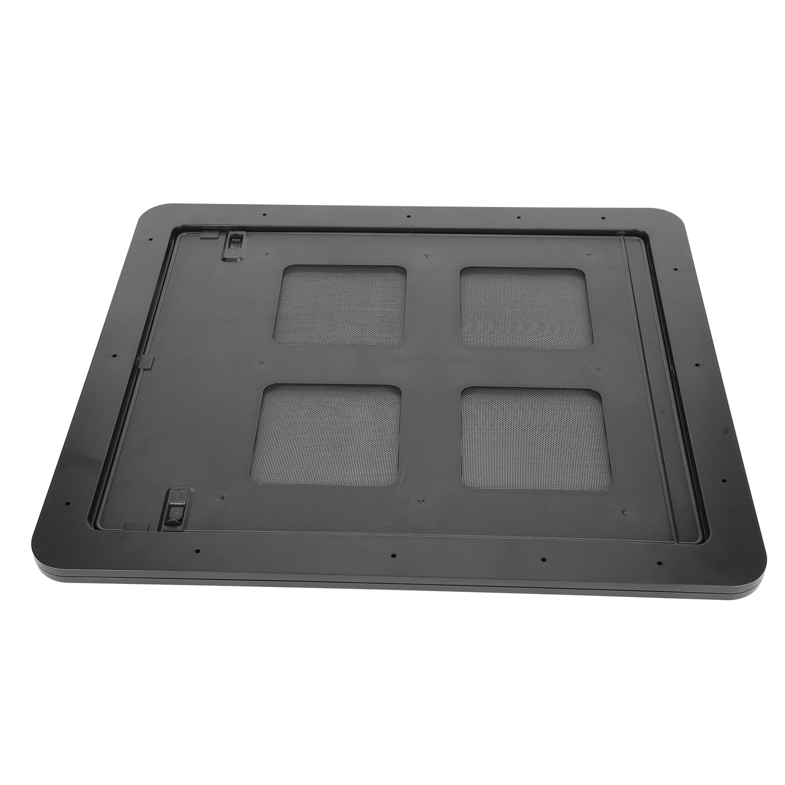 Pet Door， Black Color Small Pet Screen Door， Durable For Dog Cat Pet Supply Black Large