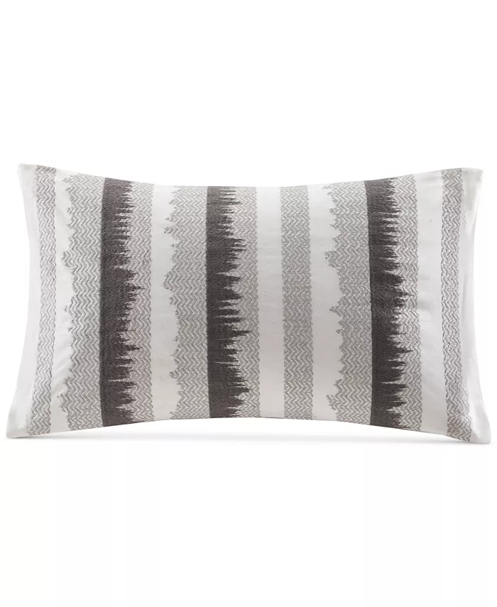 INK+IVY Chet Embroidered Decorative Pillow， 12
