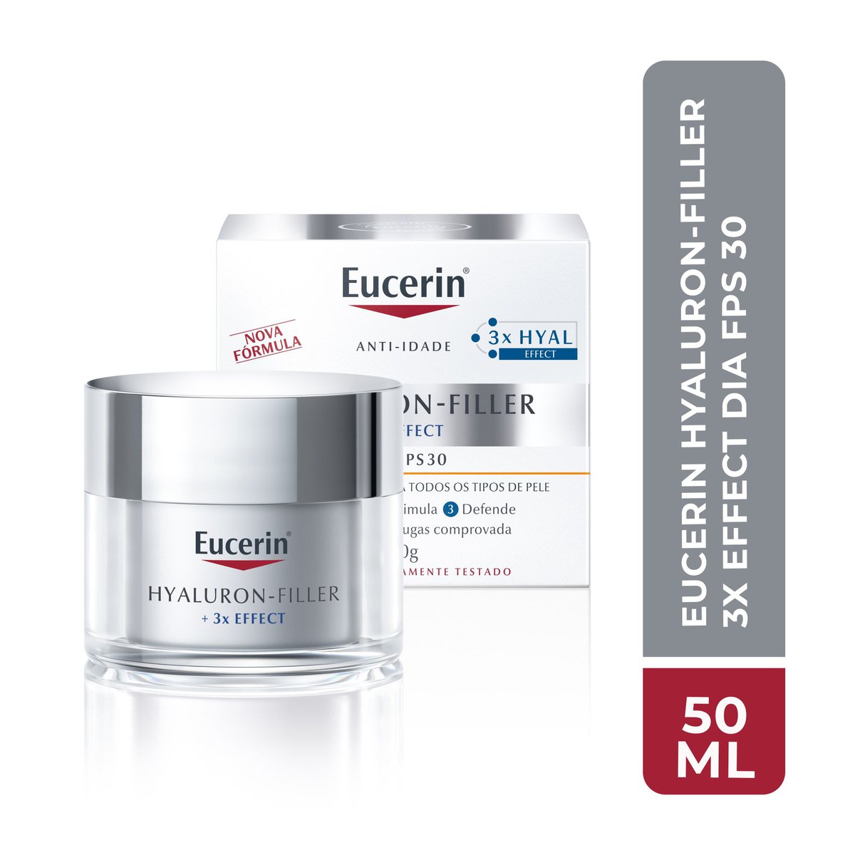 Creme Dia Antirrugas FPS 30 Eucerin Hy-fi 3x Effect 50ml