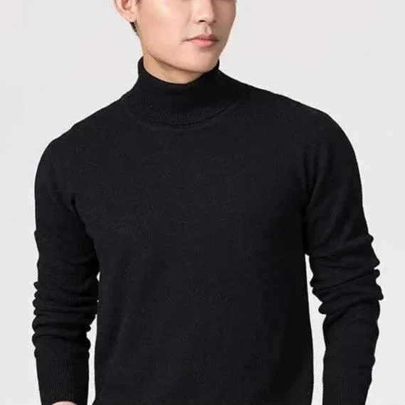 Suéter Premium Patagônia™ com Gola Alta / Elegância e Conforto com Toque de Cashmere!