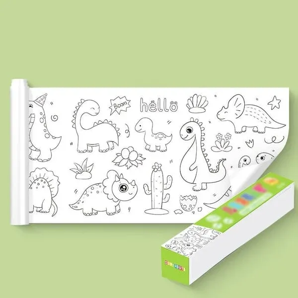 (🔥  Promotion 48% OFF)🔥🔥 Children's Drawing Roll - BUY 3 GET