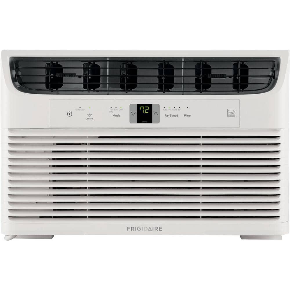 Frigidaire 6000 BTU WindowMounted Room Air Conditioner in White with WiFi