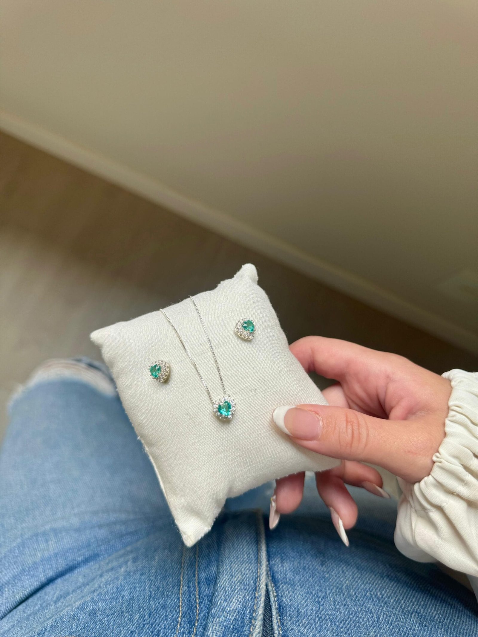 Conjunto Coração Passante Cravej.