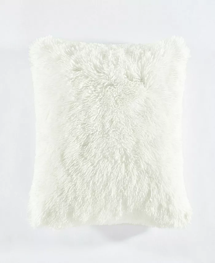 Lush Dandeacutecor Lush Decor Emma Faux Fur Decorative Single Pillow Cover， 20