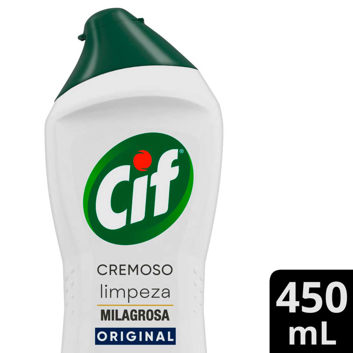 CIF Cremoso Limpeza Milagrosa remove 100% da sujeira 450 ml