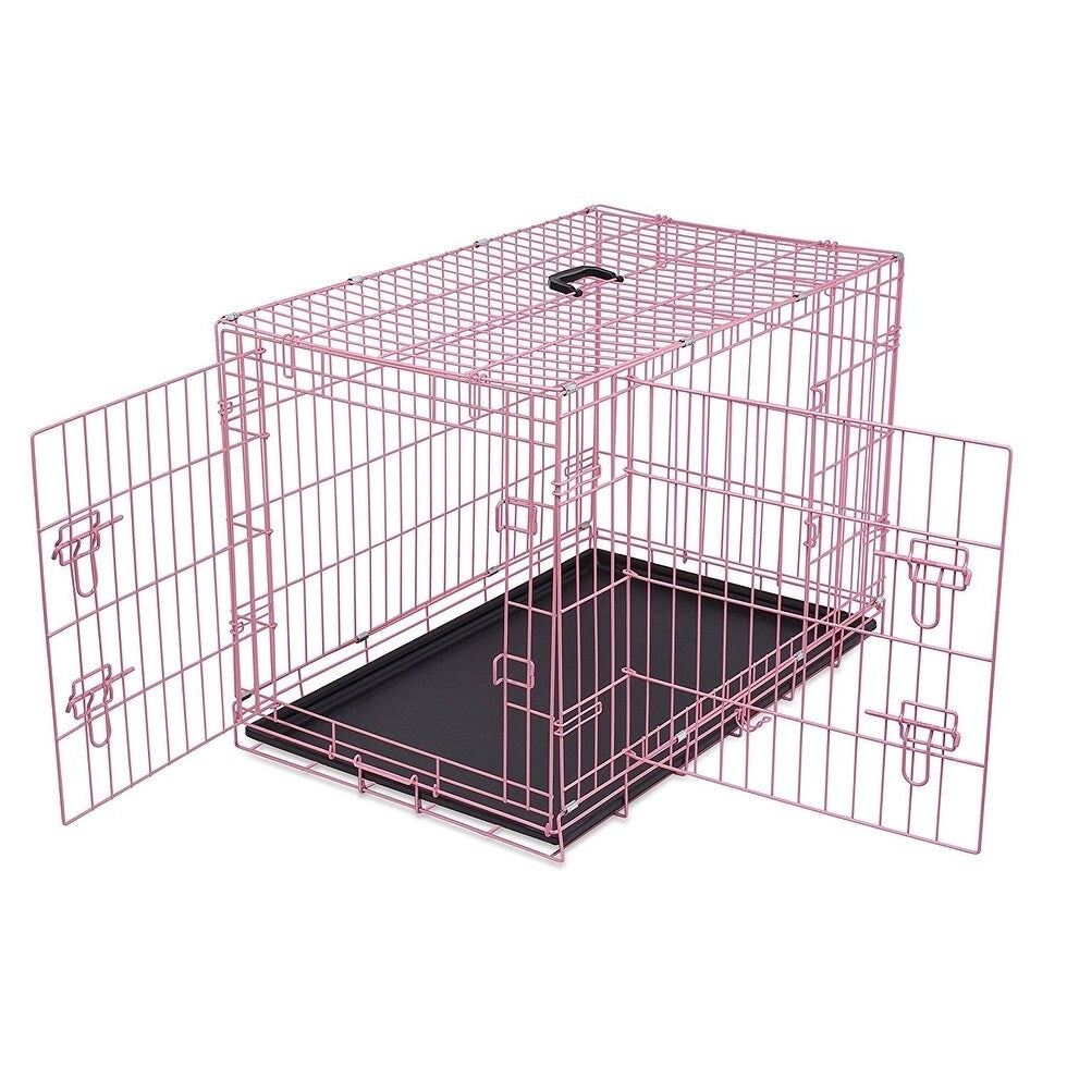 Internet's Best Double Door Steel Dog Kennel - Medium 36