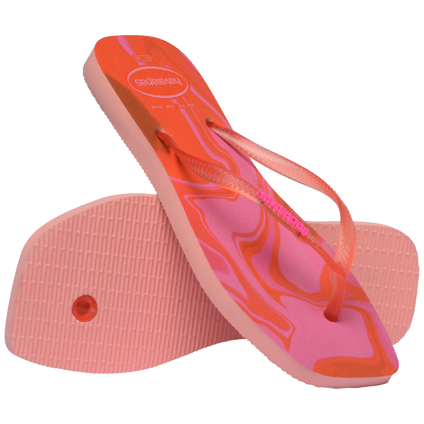 Chinelo Havaianas Slim Square Jelly