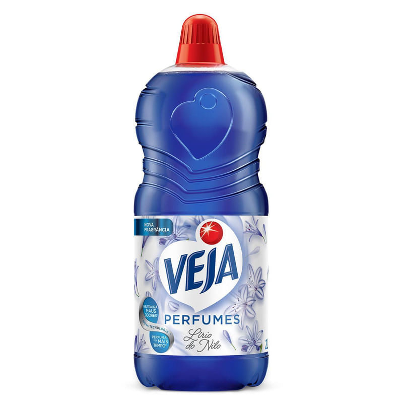 Limpador Perfumado Veja Lirio do Nilo 2L