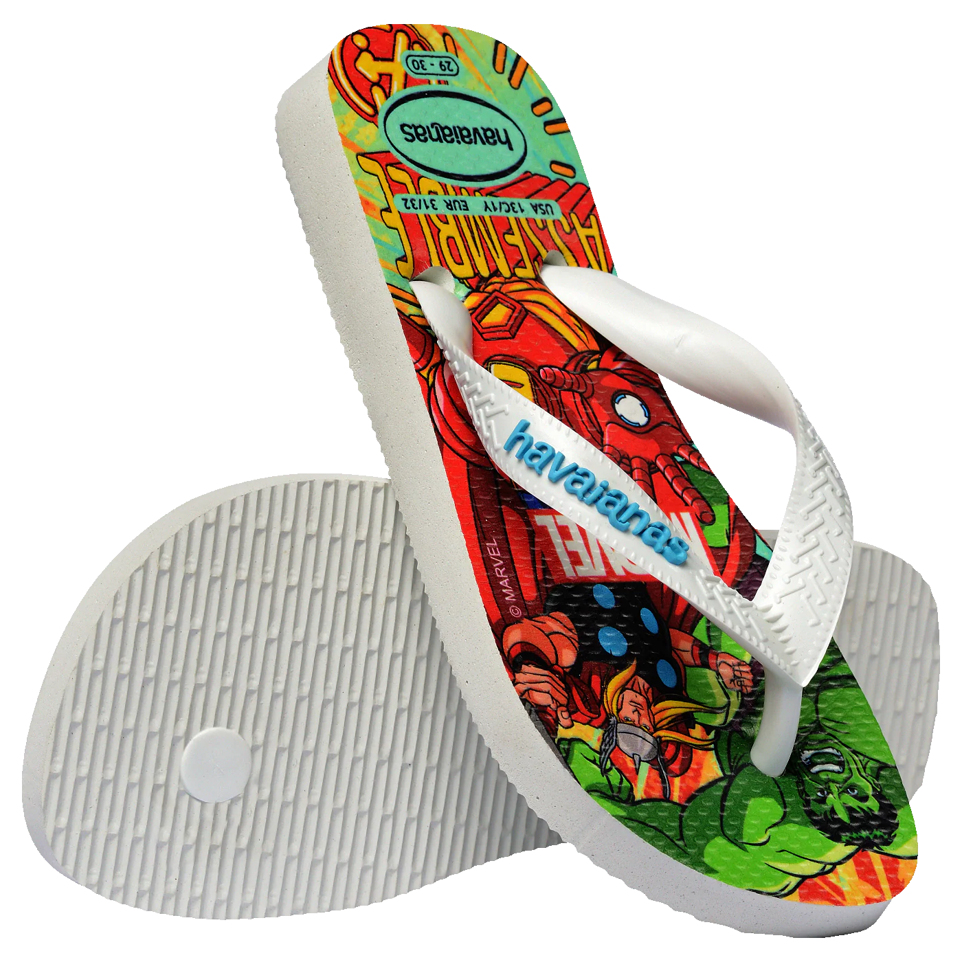 Chinelo Havaianas Infantil Top Marvel II Vingadores
