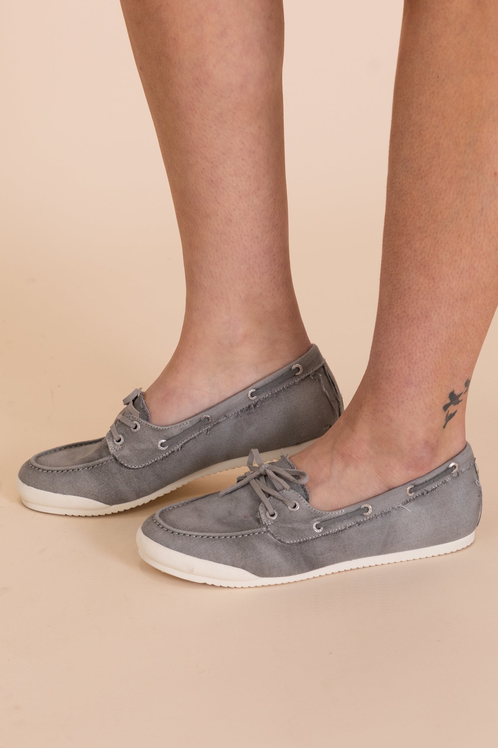 Blowfish Grey Low Tide Boat Shoe