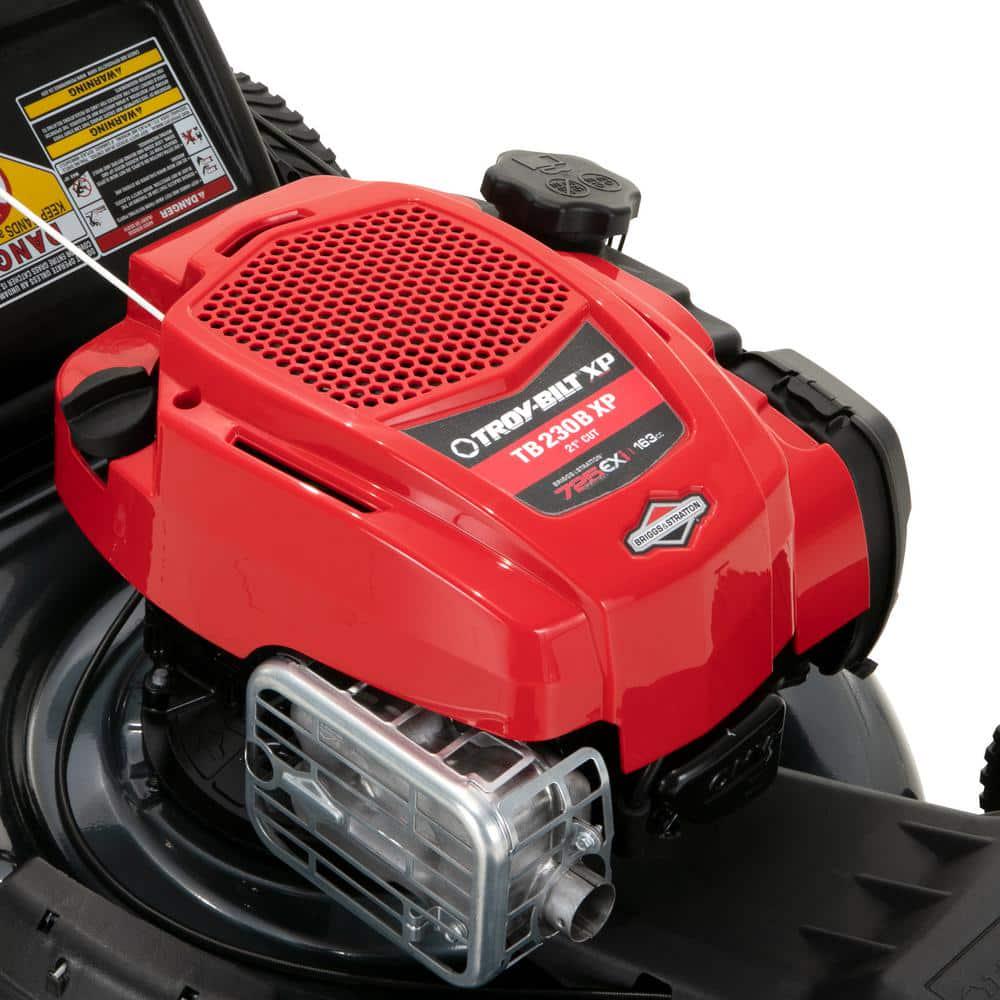 TroyBilt XP 21 in 163cc Briggs and Stratton ReadyStart Engine Gas FWD Self Propelled Walk Behind Lawn Mower