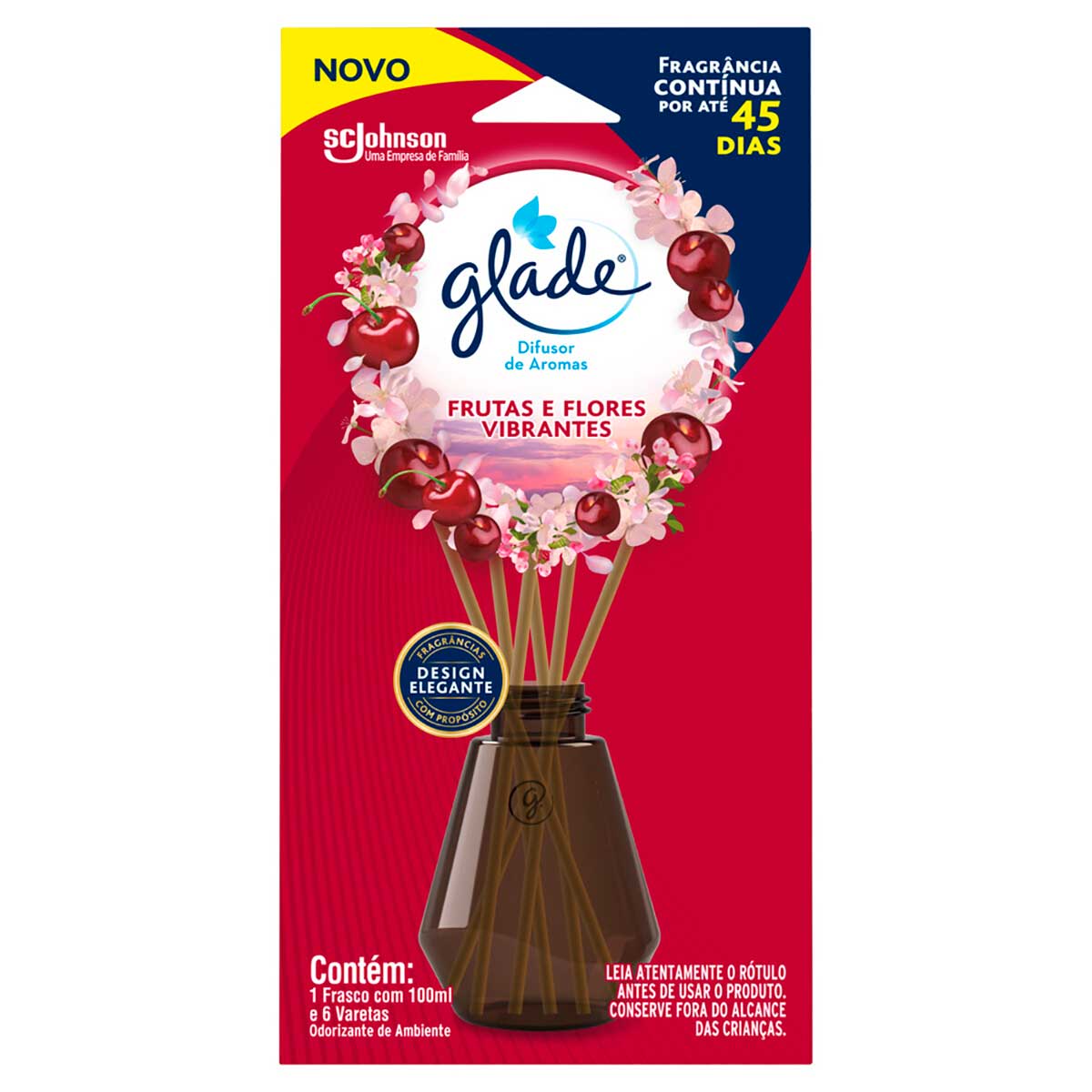 Desodorizador Glade Difusor Frutas e Flores 100ml