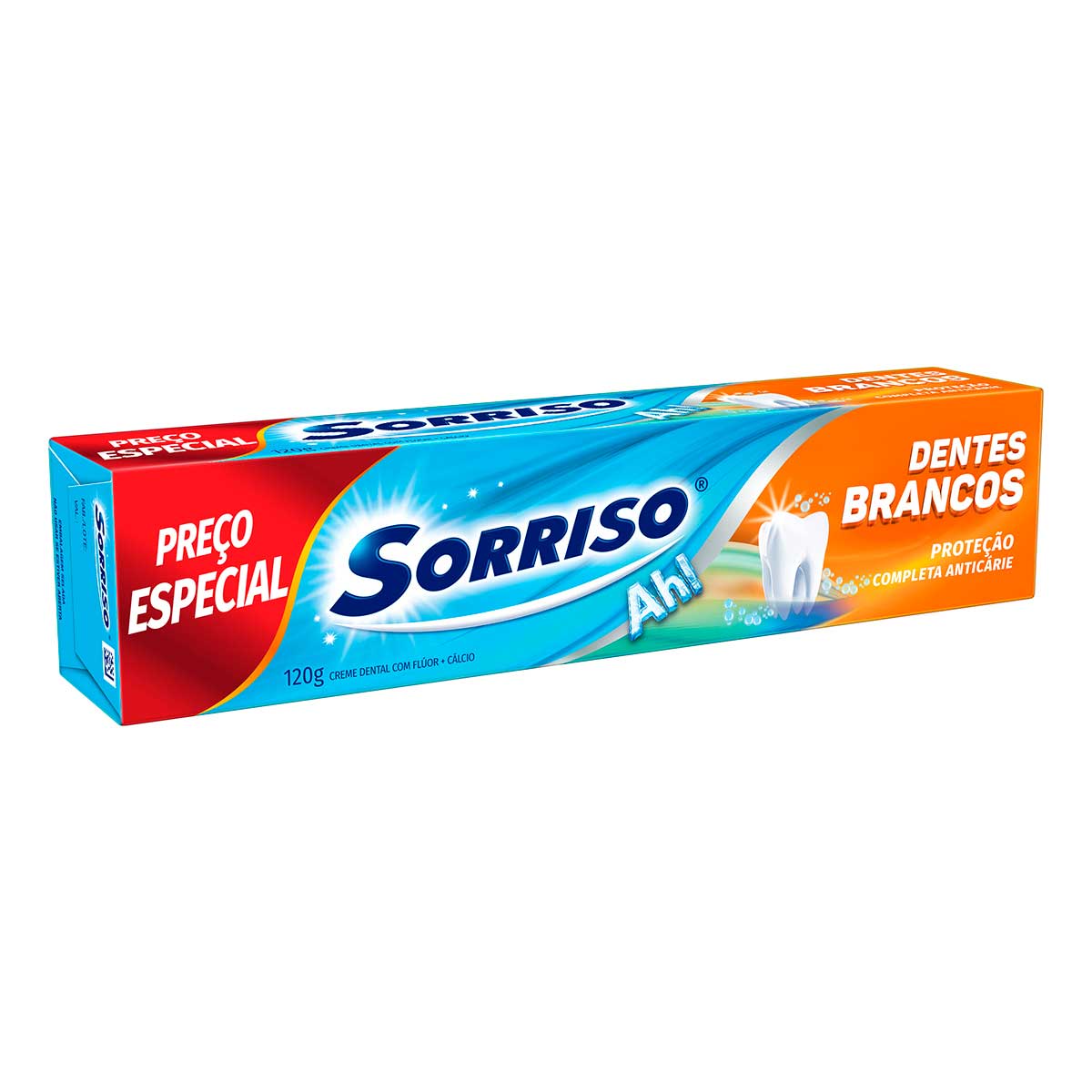 Creme Dental Sorriso Dentes Brancos 120 g