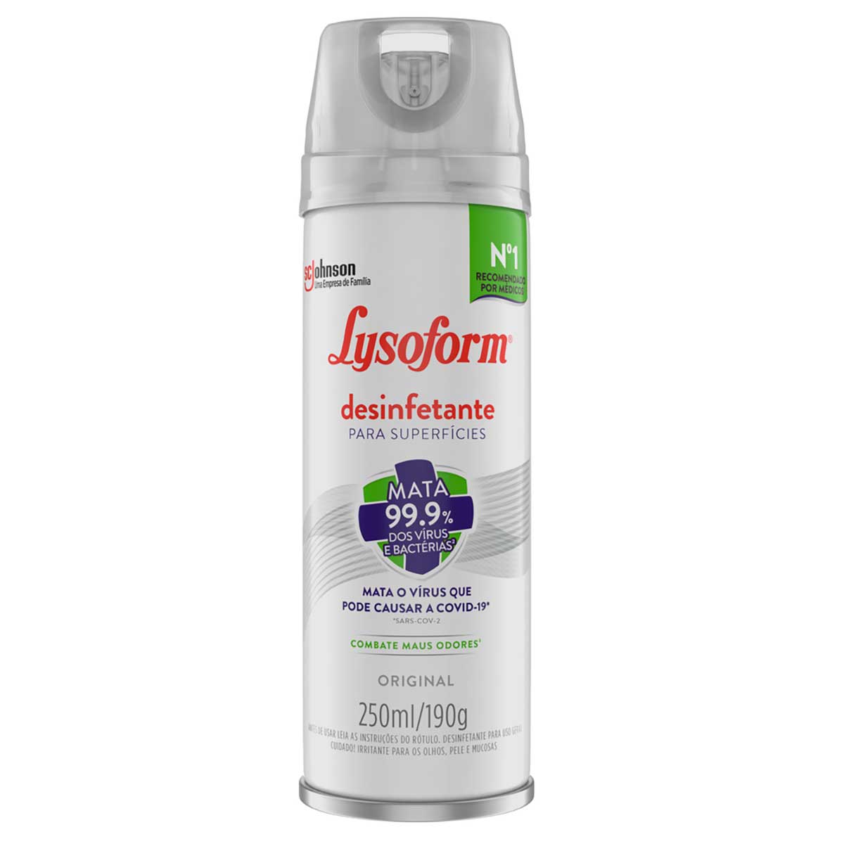 Desinfetante para Superficies Lysoform Original 250ml