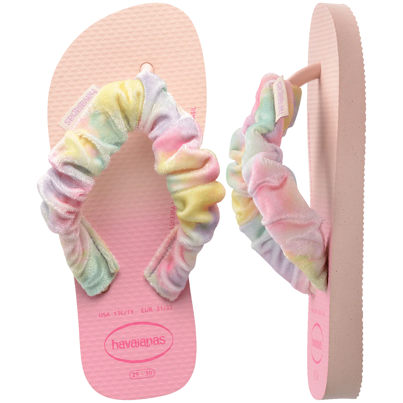Chinelo Havaianas Infantil Fluffy