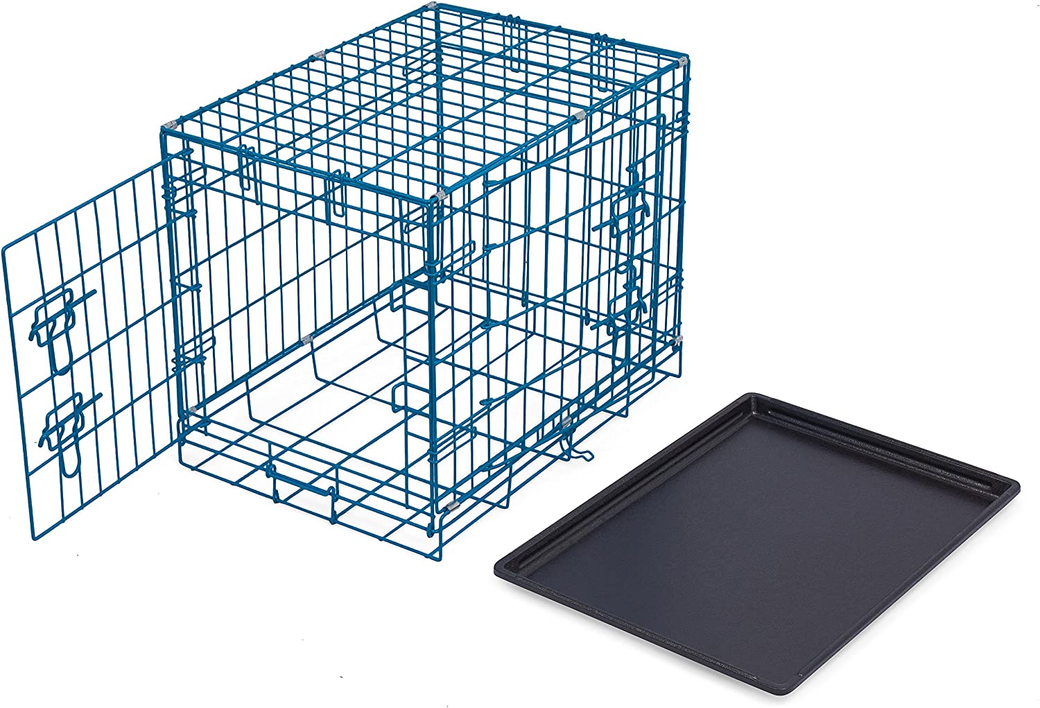 Internet's Best Double Door Steel Dog Kennel - Small 24