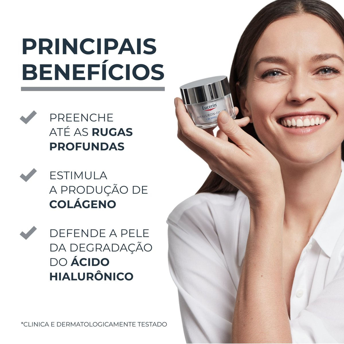 Creme Dia Antirrugas FPS 30 Eucerin Hy-fi 3x Effect 50ml