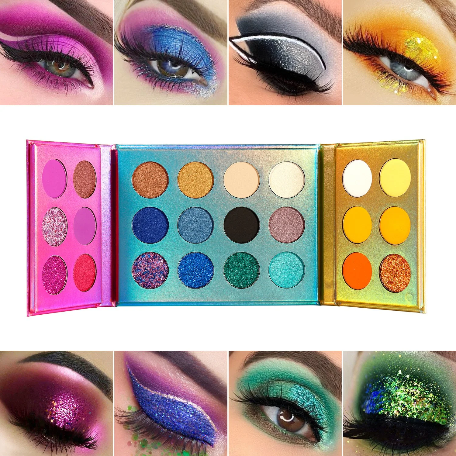 Custom Label 24 Color Makeup Eyeshadow Palette