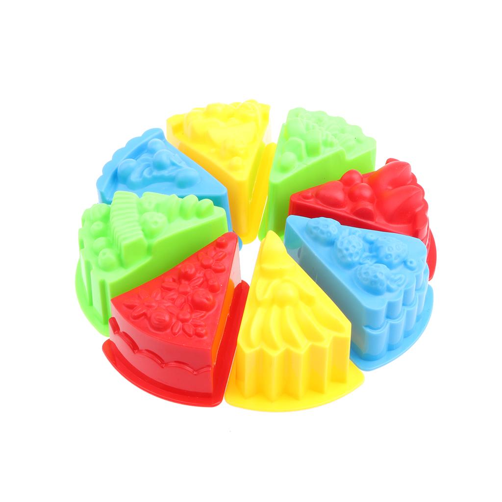 ful Cake Bakery Sand Beach Toy (8 Pcs) Children Sand Molds Beach Sand Gift For Kids