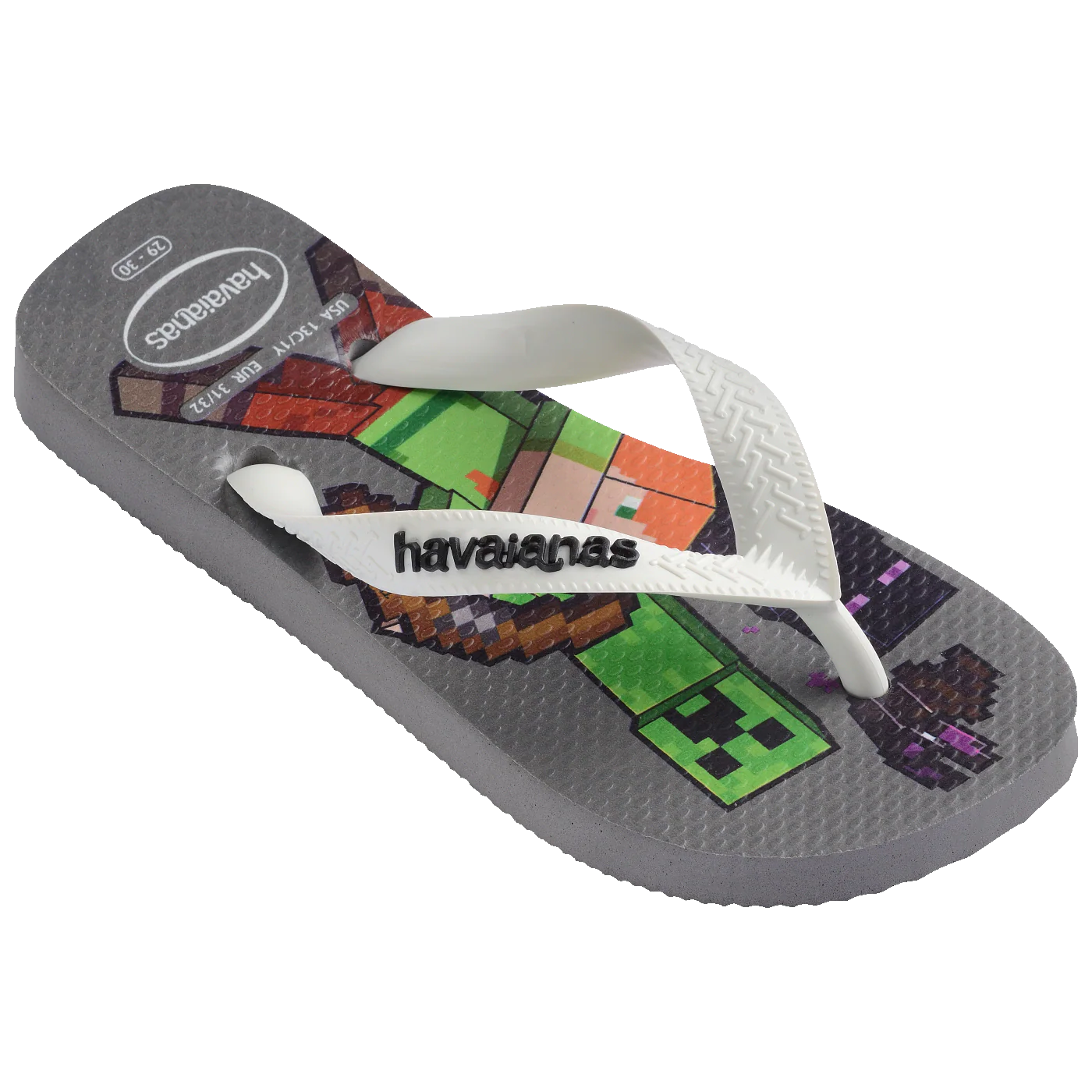 Chinelo Havaianas Infantil Minecraft