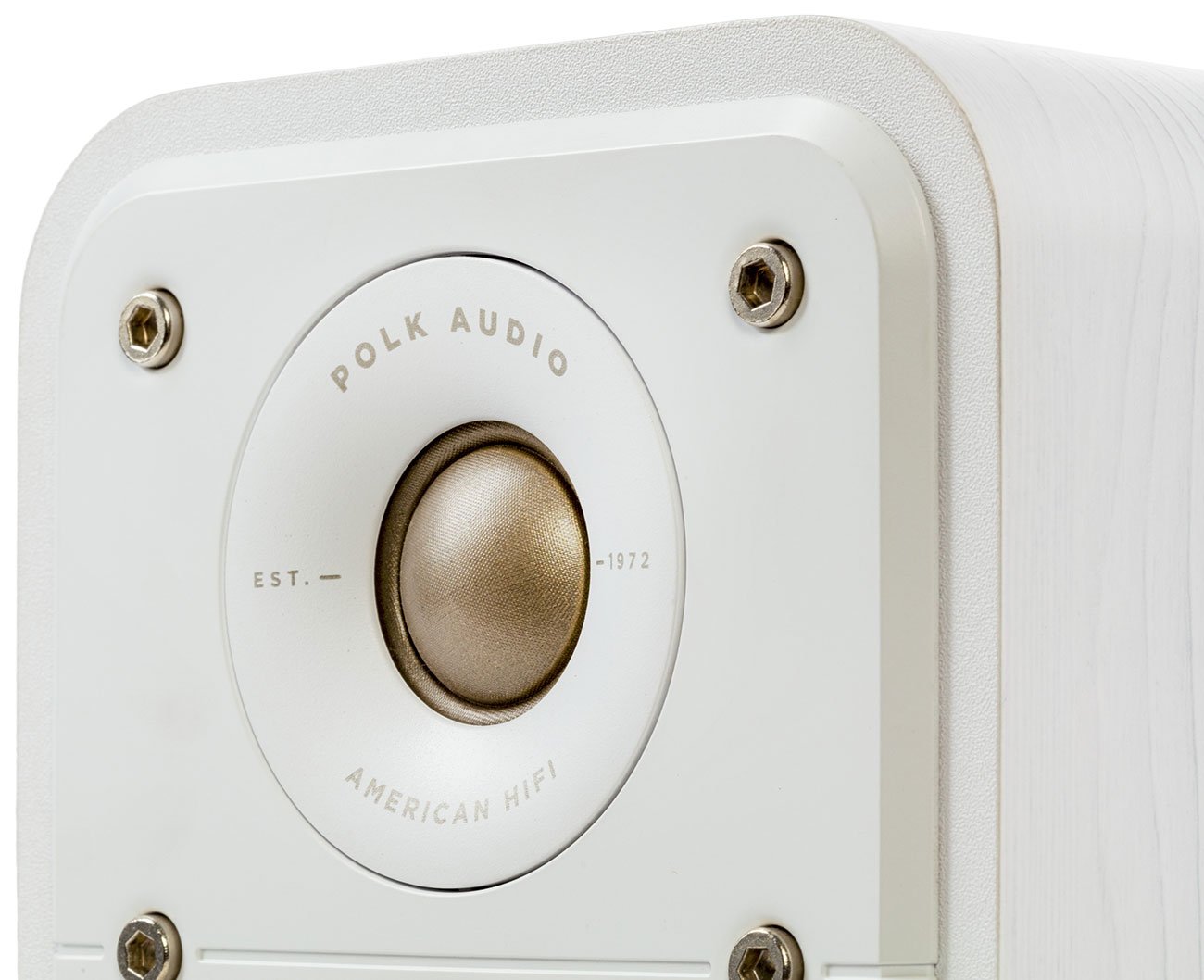 Polk Audio Signature Elite ES10 White Surround Speakers For Home Theater (Pair)