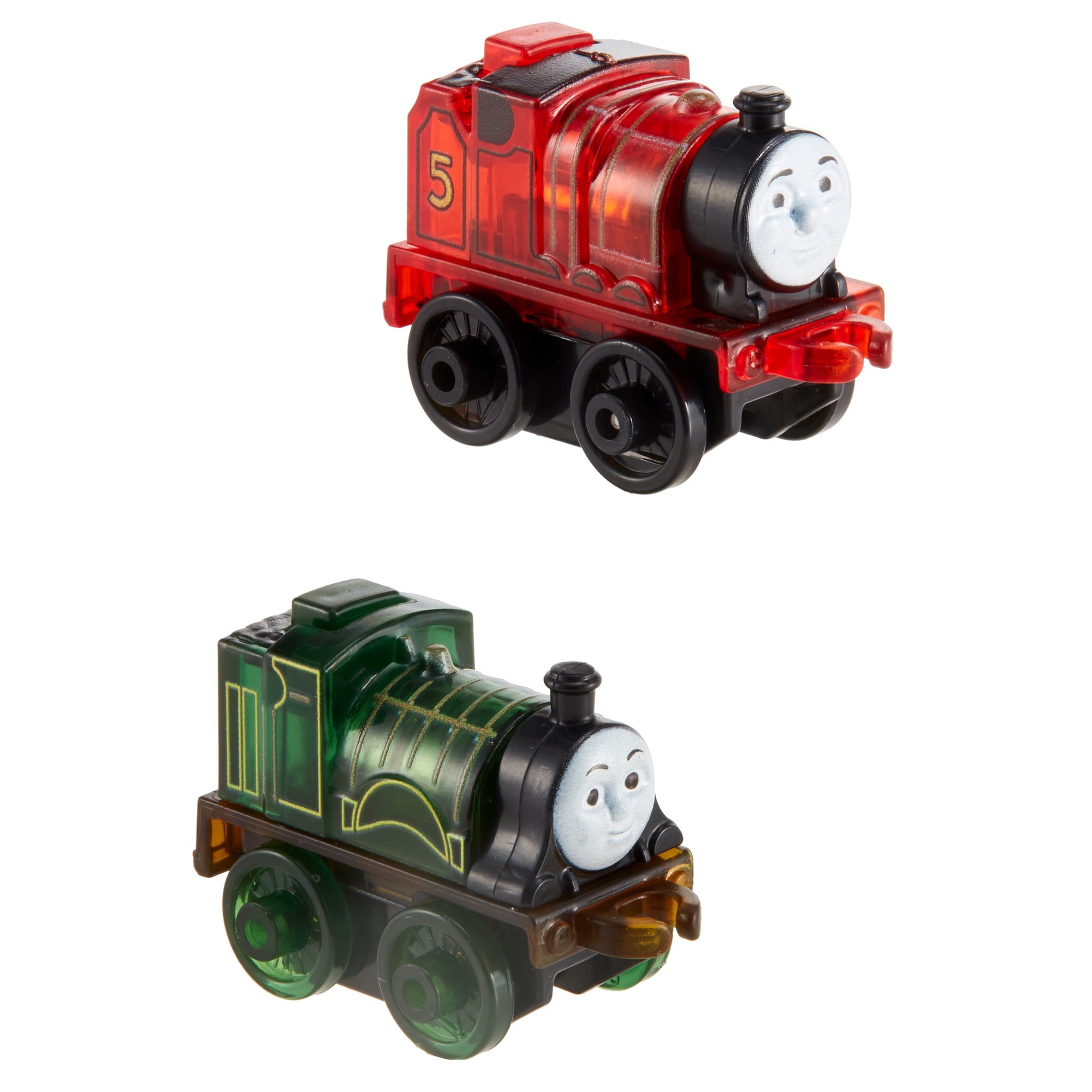 Thomas and Friends MINIS Light-Ups James and Emily Engines Train Vehicle Playset (2 Pieces)