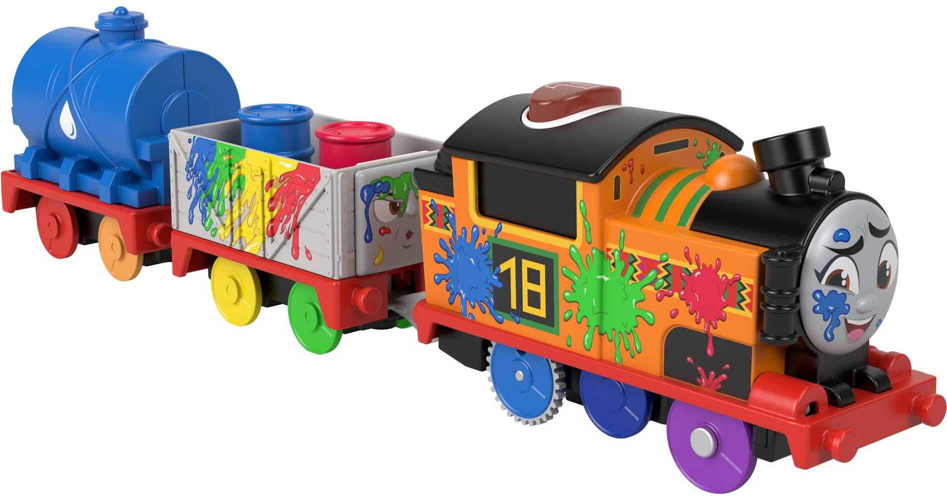 Thomas and Friends Motorized Talking Nia Train with Wobbly Cargo
