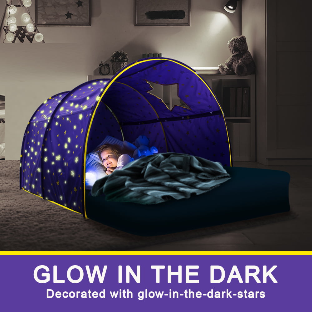 Bed Tent Canopy Dream Kids Play Playhouse Privacy Twin Starlight by Alvantor