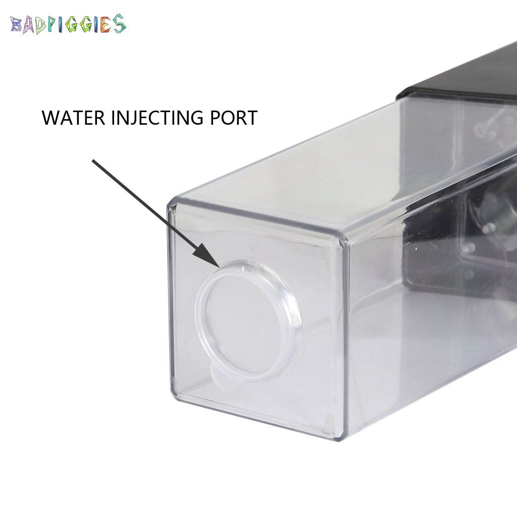 BadPiggies Led Jellyfish Tank Night Light Electric Variable Color Table Aquarium Lamp for Kids Gift