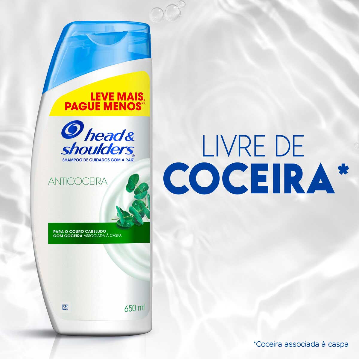 Shampoo Head & Shoulders Anticoceira 650 ml