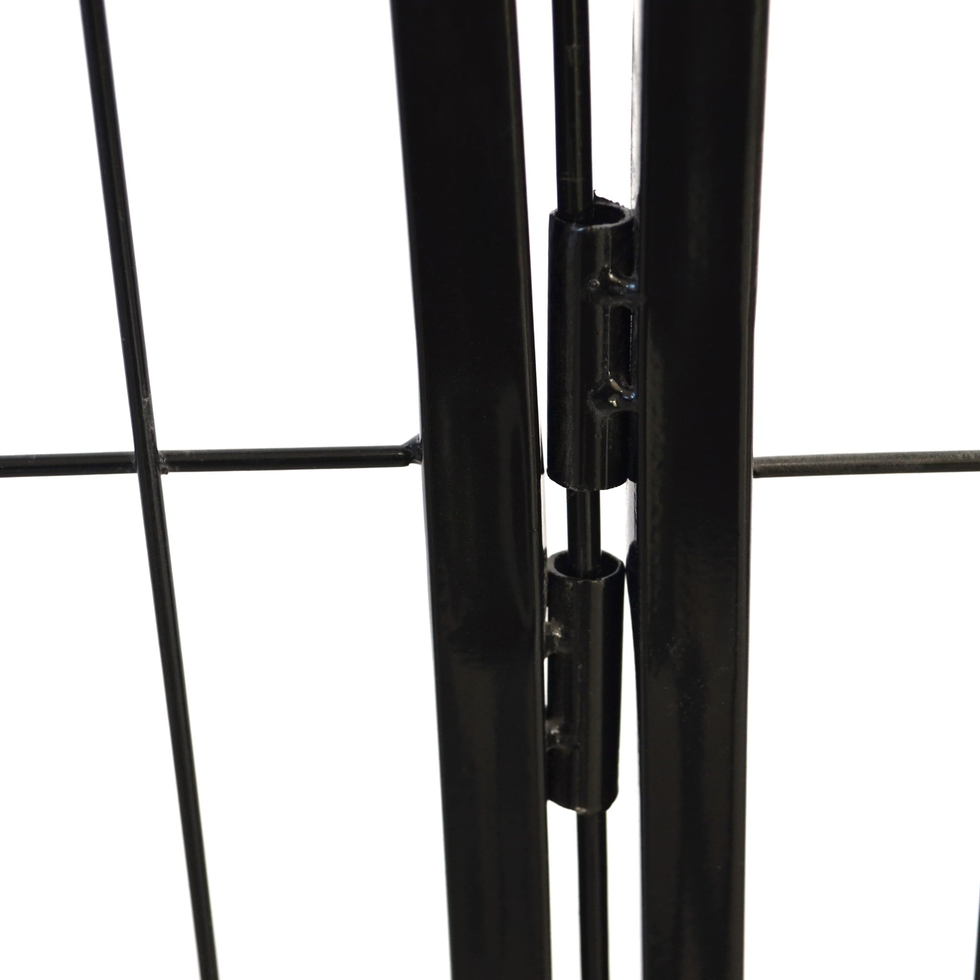 Dog Fence Pet Playpen - Heavy Duty Foldable Metal 16 Panels Dog Pen 24