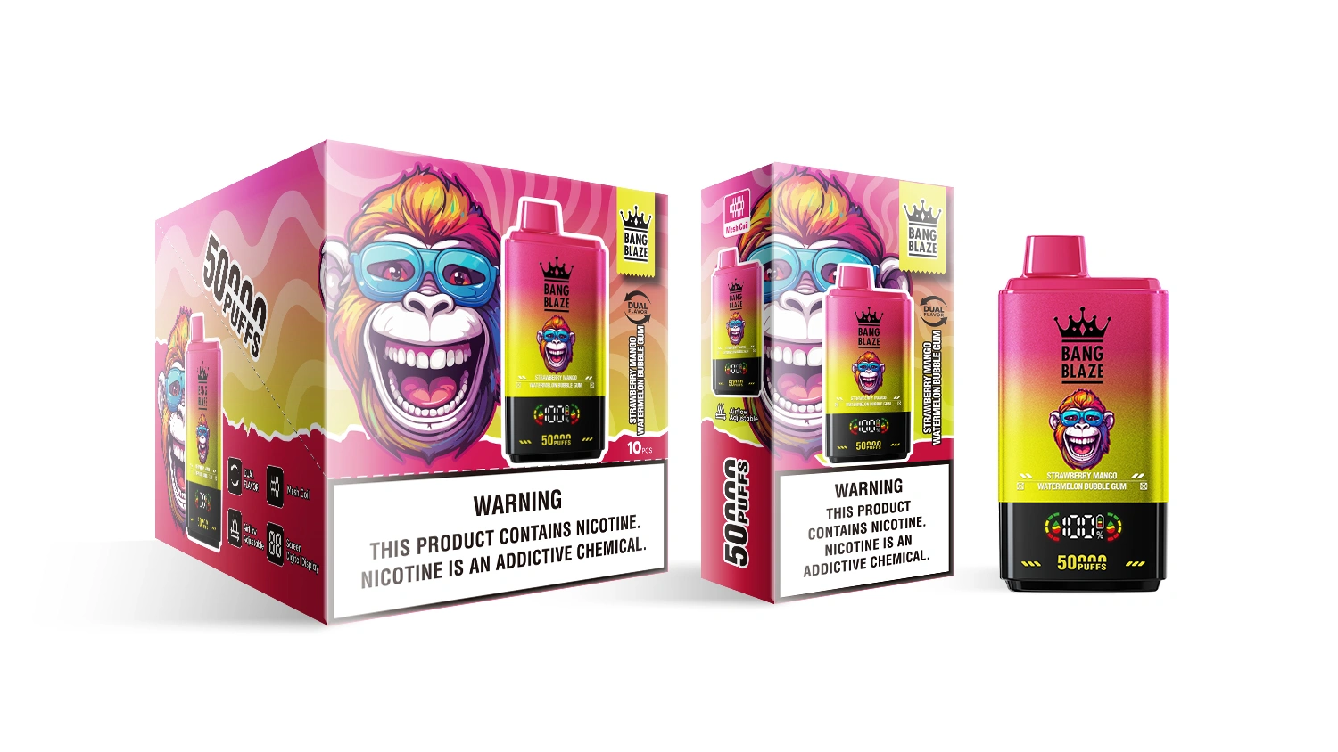 🔥 Bang Blaze 50000 Puffs Double Flavours Disposable Vape