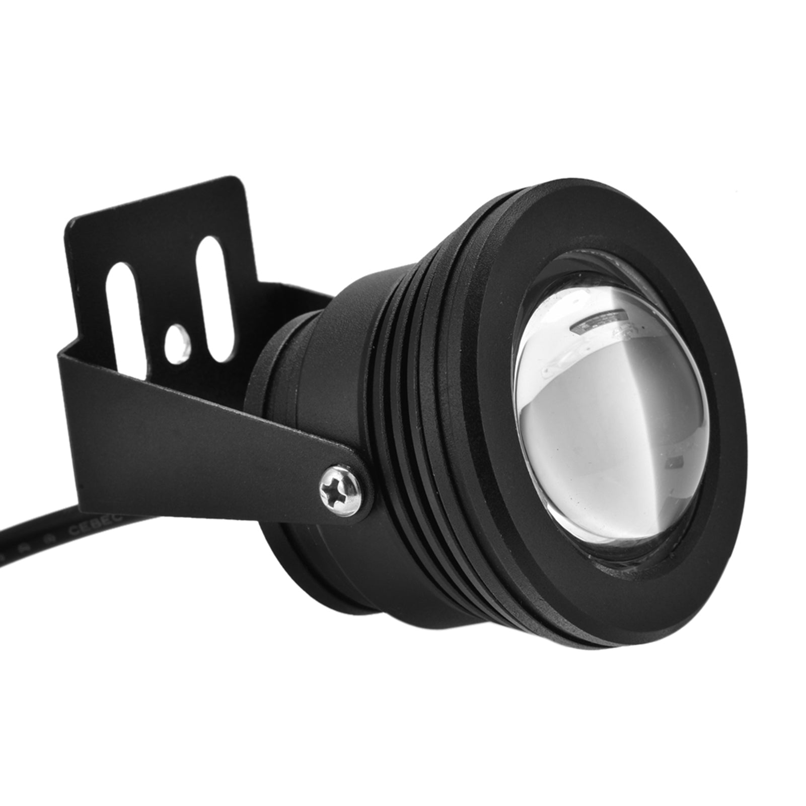 Aquarium LED ， IP-65 Waterproof 120°  Stand Underwater Light Waterproof Fish Tank Spot Lights， With Base 12V 10W For Fish Tank V