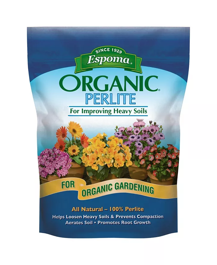 Espoma PR8 Organic Perlite For Healthy Plant Soil， 8 Quart Pack of 1