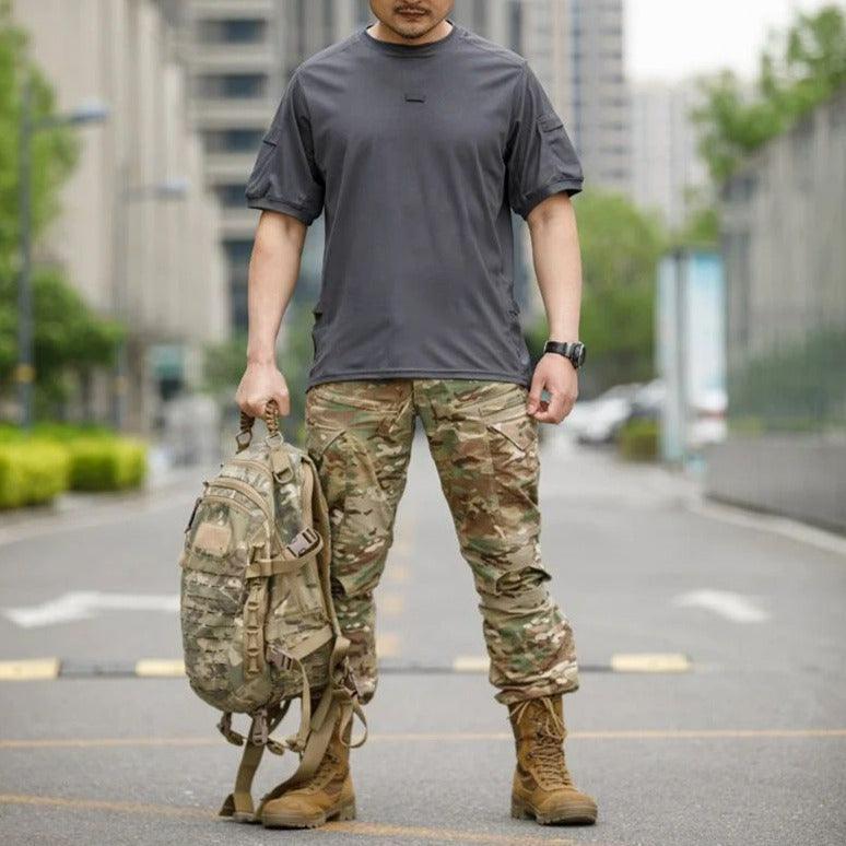 Camiseta Tática Militar Maverick™  / Uma mistura imbatível de conforto, funcionalidade e estilo!