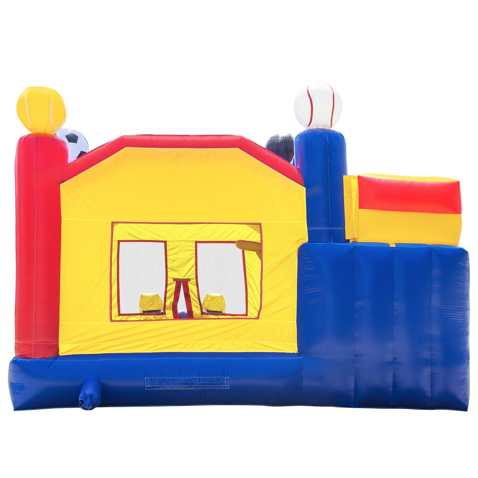 Inflatable HQ Commercial Grade Bounce House Sports Castle 100% PVC with Blower and Slide