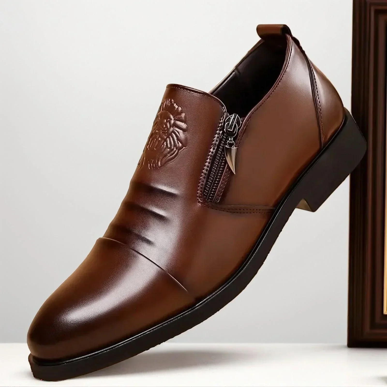 Botas Brave Lion™ Elegância  Suprema/ O Poder e o Estilo dos Reis em Seus Pés!