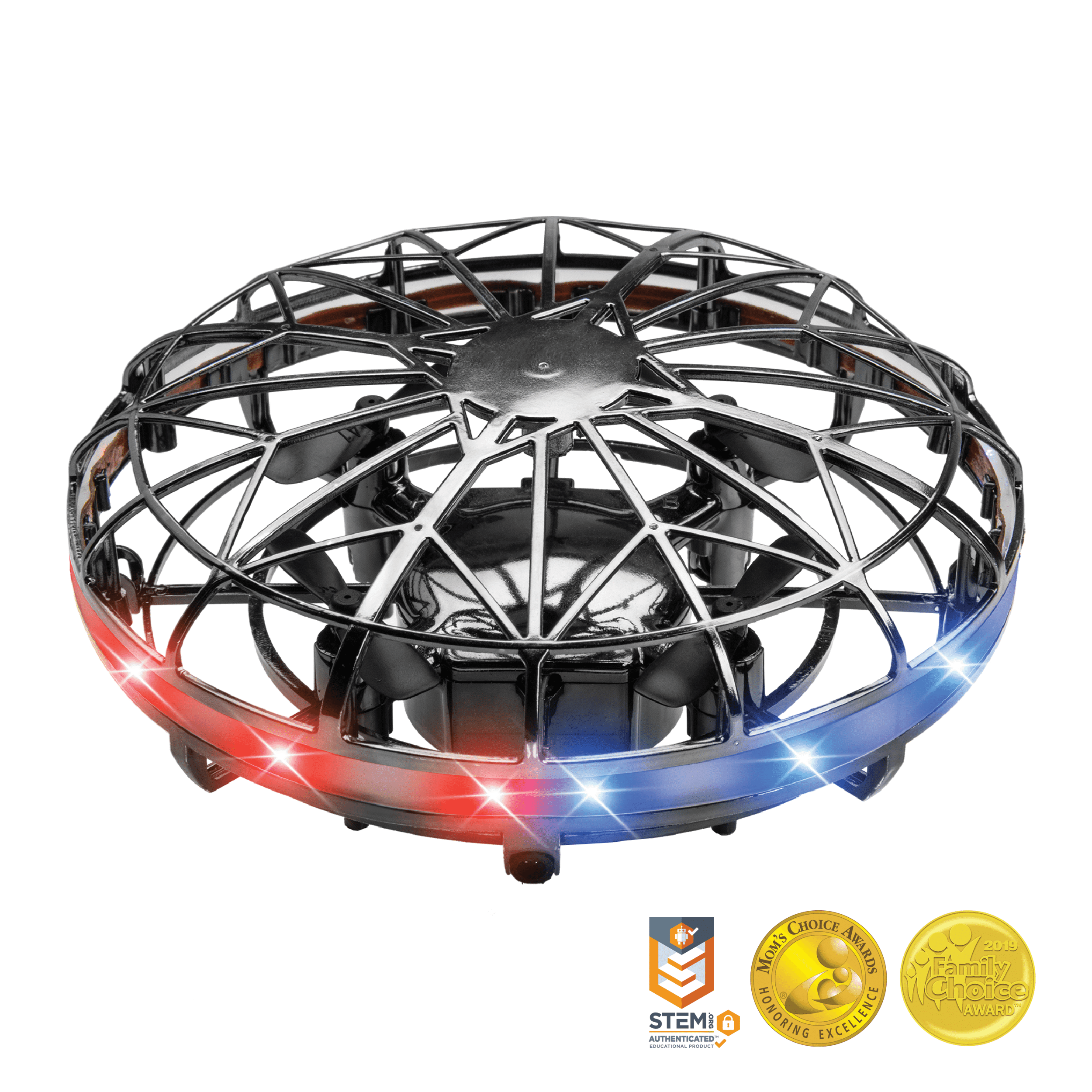 Force1 Scoot Mini UFO Drone | Aerial Mini Drone Hand Controlled Indoor Flying Hover Ball with LED Lights (Unisex)