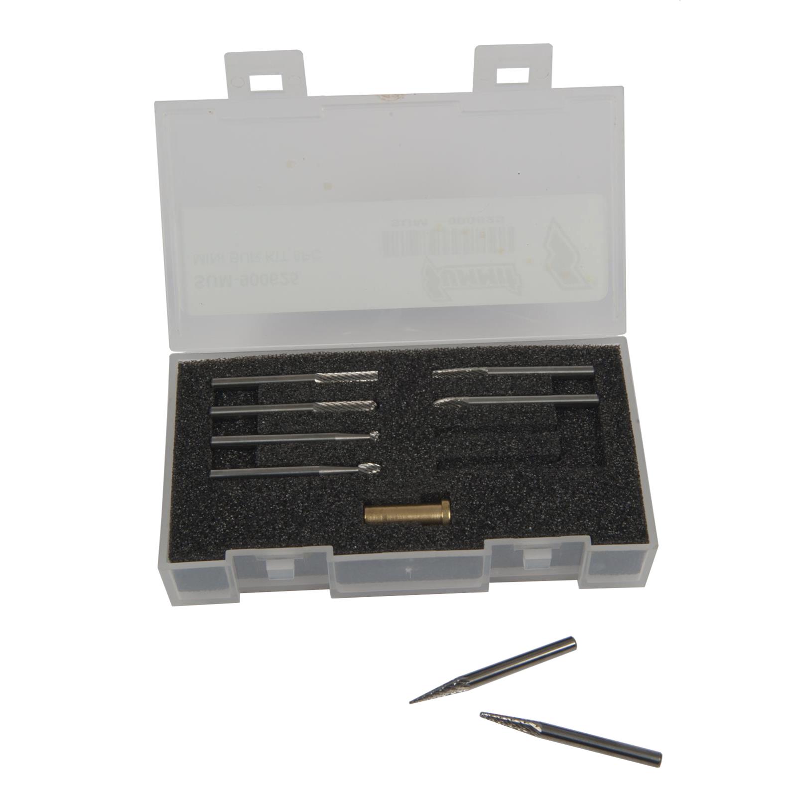 Summit Racing SUM-900625 Summit Racing? 8-Piece 1/8 in. Shank Mini Bur Kits