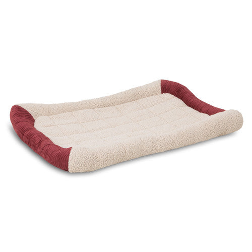 Aspen Pet， Self Warming Bolster Kennel Mat， Warm Spice， 28.5