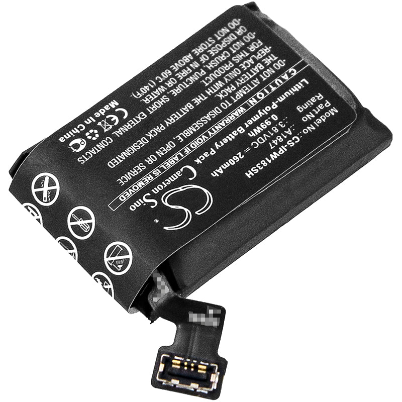 Apple A1860 Watch Series 3 38mm Watch Series 3 GPS Replacement Battery BatteryClerkcom Smart Watch